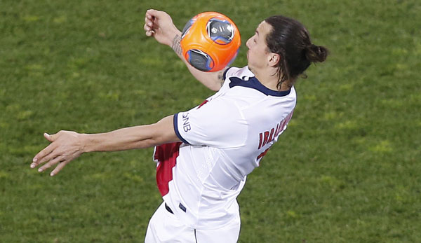 Auf Zlatan Ibrahimovic ruhen die Hoffnungen der Franzosen im Duell mit Chelsea