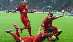 Die Leverkusener-Offensive sicherte den erneuten Einzug in die Champions League
