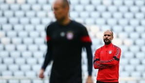Pep Guardiola geht mit dem FC Bayern in die zweite Champions-League-Saison