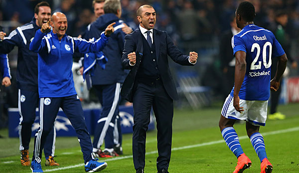 Roberto Di Matteo hat seine ersten beiden Spiele auf Schalke gewonnen