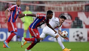 David Alaba könnte dem FC Bayern wohl bis zwei bis drei Monate fehlen