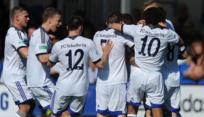 Die Schalker feierten einen 3:2-Comeback-Sieg