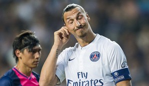Zlatan Ibrahimovics Saison ist bisher geprägt von Verletzungsausfällen