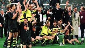 Nach einem 3:1-Sieg gegen Juventus gewann Borussia Dortmund 1997 die Champions League