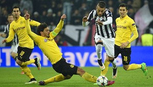 Borussia Dortmund verlor das Hinspiel bei Juventus Turin mit 1:2