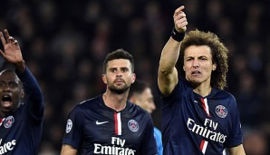 Bitter für Paris: David Luiz und Thiago Motta sind wichtige Säulen des französischen Meisters