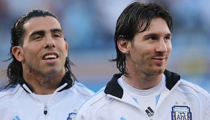 Carlos Tevez hat vor Landsmann Lionel Messi den größten Respekt