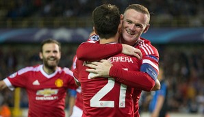 Wayne Rooney gelang gegen Brügge ein Dreierpack