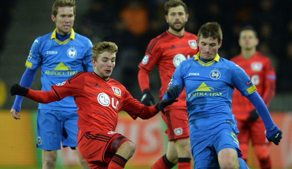 Christoph Kramer (l.) und Bayer Leverkusen müssen um den Verbleib in der CL zittern