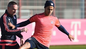 Sowohl Ribery als auch Thiago füllen den Kader der Bayern langsam wieder auf