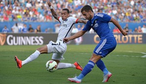 Eden Hazard muss mit Chelsea bei Paris Saint-Germain antreten
