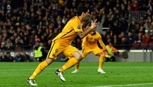 Luis Suarez drehte die Partie nach zwei Flanken zu Gunsten von Barca