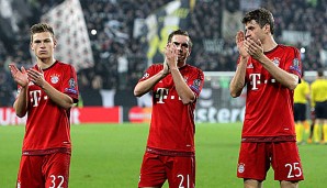 Die Bayern haben im CL-Viertelfinale den Druck des Favoriten