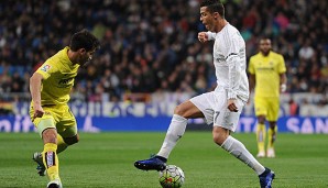 Ronaldo zog sich die Oberschenkelverletzung gegen Villarreal zu
