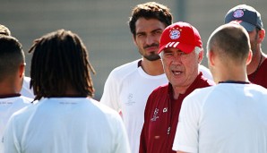 Carlo Ancelotti wird sein erstes CL-Spiel mit den Bayern bestreiten