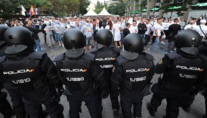 Nach den Krawallen in Madrid wurden 13 Anänger Warschaus festgenommen