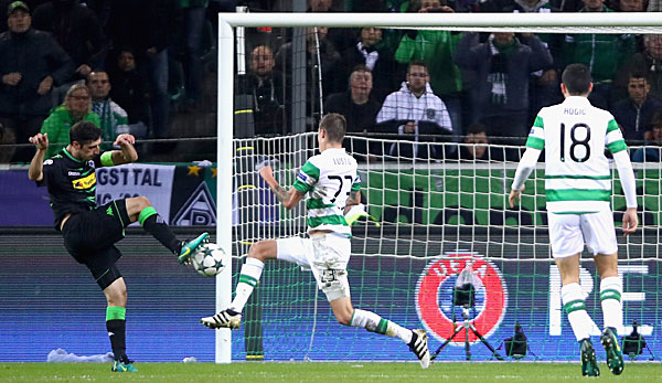 Lars Stindl erzielte die 1:0-Führung für Borussia Mönchengladbach