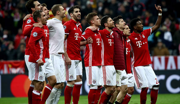 Die Bayern besiegten Arsenal 5:1