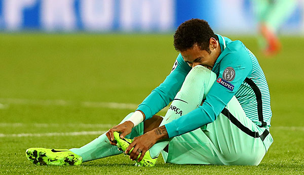 Neymar hatte in Paris wie seine Kollegen keine Sternstunde