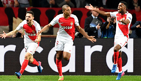 AS Monaco steht nach dem 3:1 gegen Manchester City im Viertelfinale der Champions League