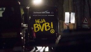 Der Dortmunder Mannschaftsbus wurde zum Ziel eines Anschlags