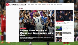 "Independent": Real bläst die Bayern weg, naja