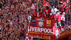 2005: FC Liverpool - AC Milan 6:5 n.E. in Istanbul