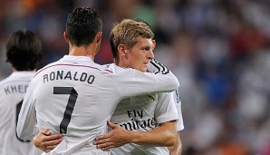 Seit 2014 spielt Toni Kroos an der Seite von Cristiano Ronaldo für Real Madrid