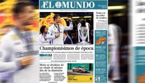 Die Champions der Saison - joar, Danke, El Mundo, haben wir mitbekommen... Neeeeeeeeeext