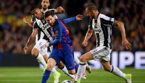 Lionel Messi - FC Barcelona - Aus im Viertelfinale gegen Juventus Turin