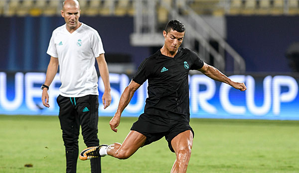 Zinedine Zidane hat sich zur Bedeutung von Cristiano Ronaldo geäußert