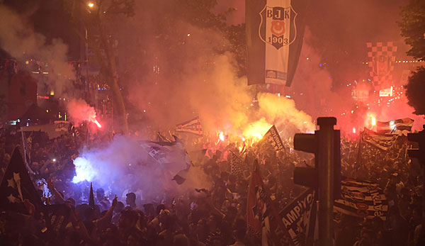 Besiktas fürchtet einen Ausschluss von der Champions League wegen Fan-Ausschreitungen