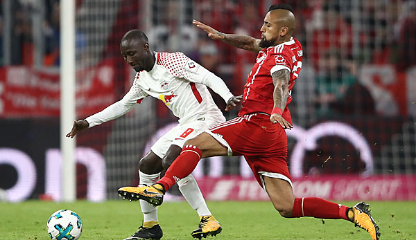 Naby Keita erlitt am Samstag beim FC Bayern München eine Schienbeinprellung