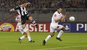 Newcastle United 2002/03: Genau wie Bayer mussten die Magpies einen Katastrophenstart in der 1. Gruppenphase verkraften. 3 Niederlagen ohne eigenen Torerfolg gab es gegen Juve, Feyenoord und Kiew