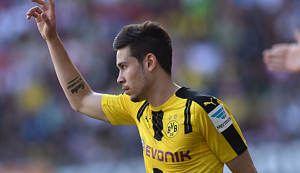 Raphael Guerreiro steht in der Startelf von Borussia Dortmund