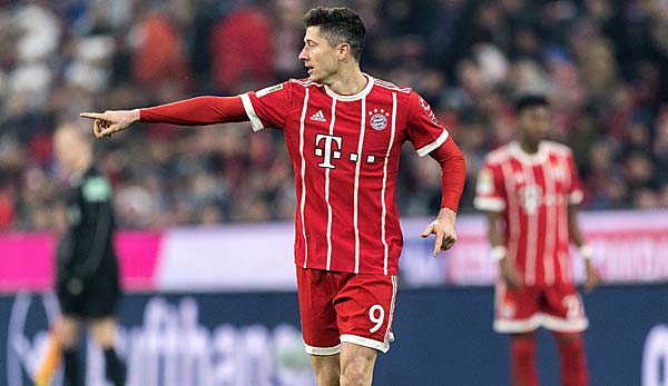 Robert Lewandowski peilt mit dem FC Bayern den Champions-League-Titel an.