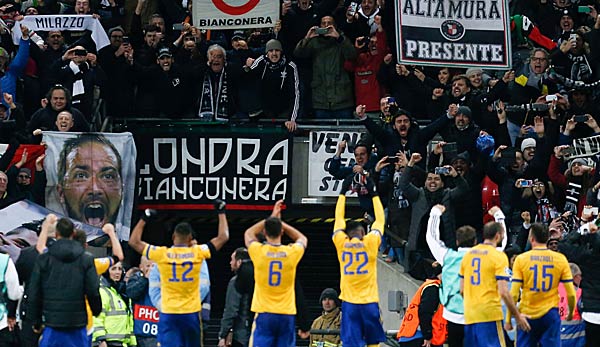 Juventus Turin hat das Champions-League-Achtelfinale gegen Tottenham gewonnen.