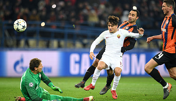 Der AS Rom muss im Rückspiel gegen Shakhtar Donetsk einem Rückstand hinterher laufen.
