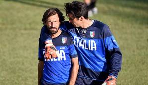 Andrea Pirlo zeigt Verständnis für Gianluigi Buffon.