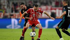 Franck Ribery war im Hinspiel einer der auffälligsten Akteure vom FC Bayern München.