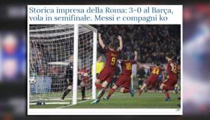 La Stampa schreibt: "Messi und seine Gefährten sind K.o."
