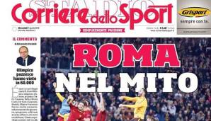 "Der Mythos" in der Printausgabe des Corriere dello Sport.