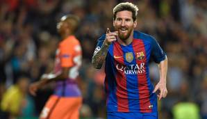 11 Tore: u.a. Lionel Messi (FC Barcelona) in 9 Einsätzen (Saison 2016/17).