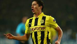 10 Tore: u.a. Robert Lewandowski (Borussia Dortmund) in 13 Einsätzen (Saison 2012/13).