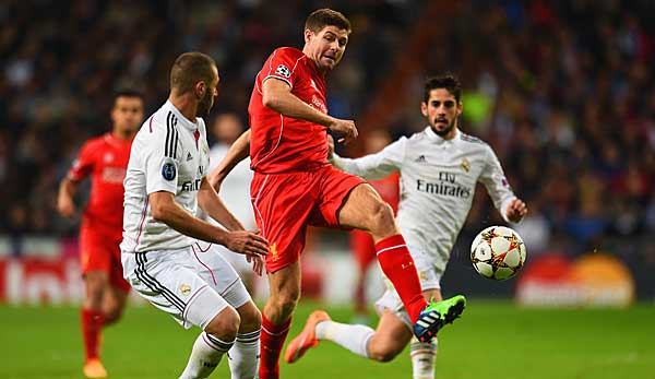 Real Madrid und der FC Liverpool standen sich zuletzt in der Saison 2014/15 gegenüber.