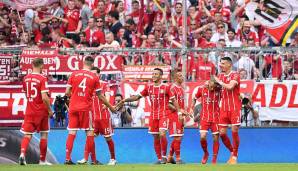 FC Bayern München: Platz 1 in Deutschland (84 Punkte, 92:28 Tore).