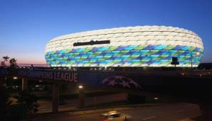 Auch die Allianz-Arena ist 2018/19 natürlich wieder Teil der Champions League.