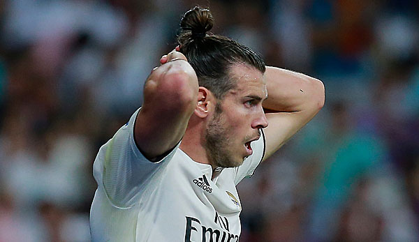 Gareth Bale fällt für das CL-Spiel in Moskau aus.