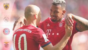 FC Bayern (Gruppe E): "Die Bayern sind ganz klar der haushohe Favorit in ihrer Gruppe. Ich sehe sie aber aktuell nicht unter den Top-4-Mannschaften in Europa. Barca, Juve und City sehe ich davor. Mit Abstrichen auch der Titelverteidiger Real."
