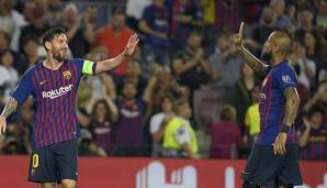 Der FC Barcelona hat das erste Spiel mit 4:0 gegen PSV gewonnen.